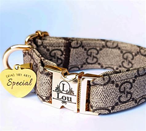 gucci dog collar and leash|luxury dog collars and leads.